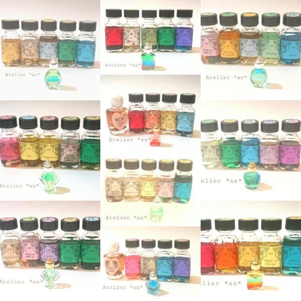 画像6: オリジナルブレンド・ネックレス（1ml4種+星座+浄化ブレンド） (6)