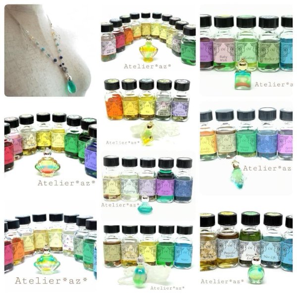 画像8: オリジナルブレンド・ネックレス（1ml4種+星座+浄化ブレンド） (8)