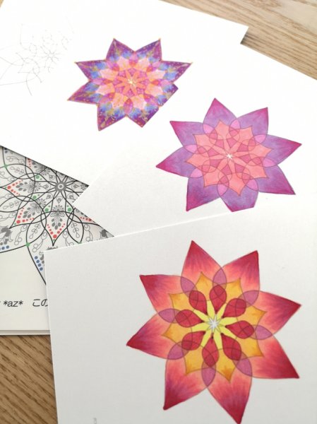 画像10: クーポン利用はキャンペーン期間のみ・ピーコックぬりえ曼荼羅認定講座　通信講座　（銀行振込用） (10)