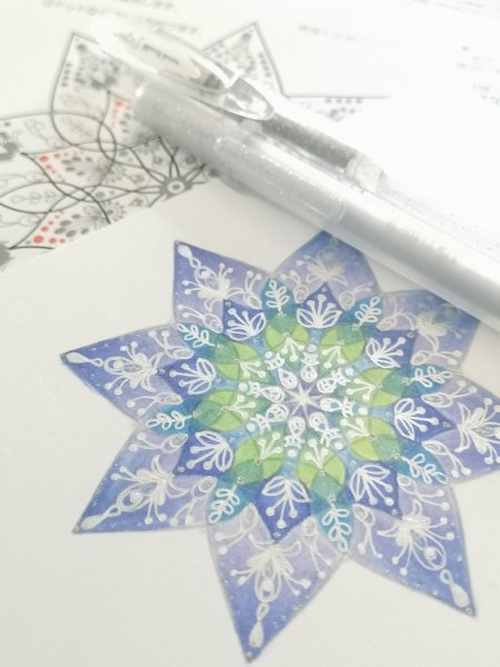 画像11: クーポン利用はキャンペーン期間のみ・ピーコックぬりえ曼荼羅認定講座　通信講座　（銀行振込用） (11)